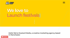Desktop Screenshot of mustardmedia.net